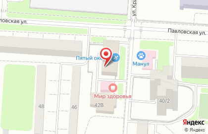 Беркут на Павловской улице на карте