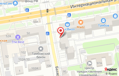Орбита на Интернациональной улице на карте