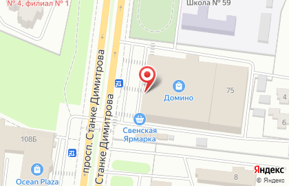 Торговая компания Термоклуб на проспекте Станке Димитрова на карте