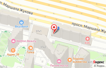 Отдел по вопросам миграции в Северо-Западном административном округе Главное управление МВД России по г. Москве в Москве на карте