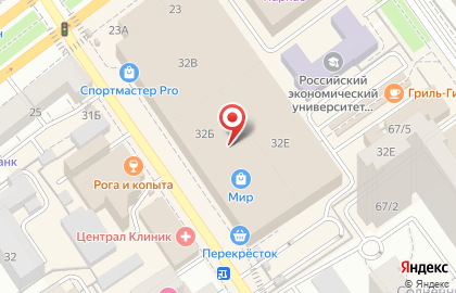 Точка виртуальной реальности на Средне-Московской улице на карте