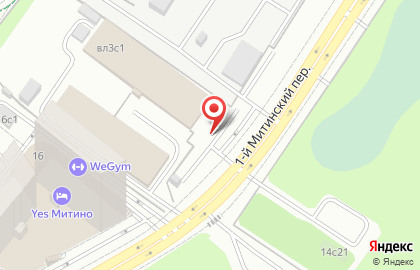 Автомойка самообслуживания Городская мойка в Митино на карте