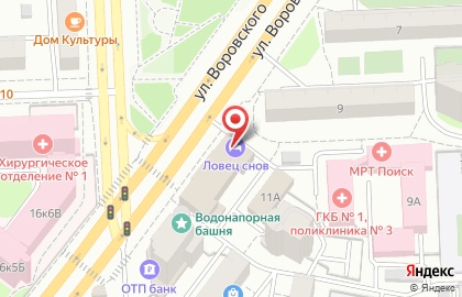 Федерация самбо челябинская городская общественная организация на улице Воровского на карте