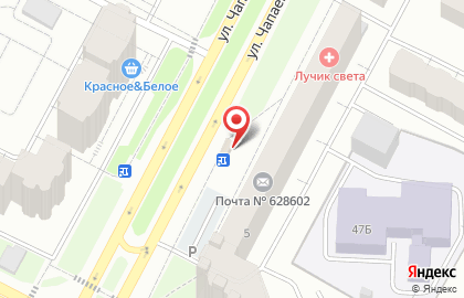 Продовольственный магазин в Ханты-Мансийске на карте