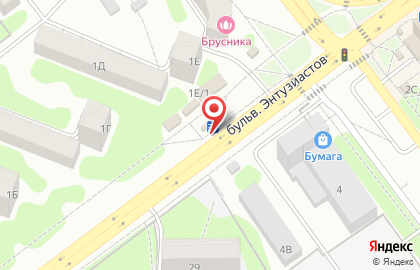 ООО ЛЗСК Оконные системы на бульваре Энтузиастов на карте