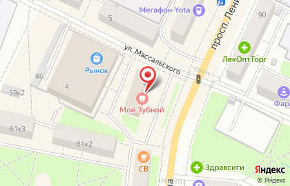 Сервисный центр Петра & Lionone в Калининском районе на карте