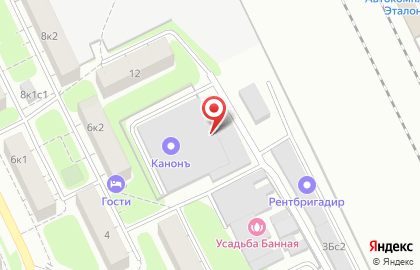 Служба доставки еды Farfor в Большом Волоколамском проезде на карте