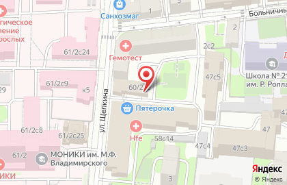 Управляющая компания Мещанская Слобода на карте