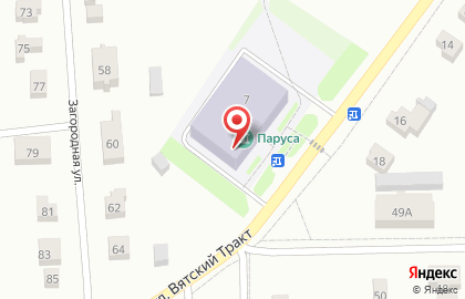 Дом культуры Паруса на карте