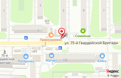 Продуктовый магазин На каждый день в Октябрьском районе на карте
