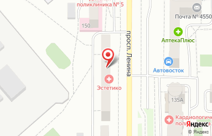 Салон-парикмахерская Успех в Орджоникидзевском районе на карте