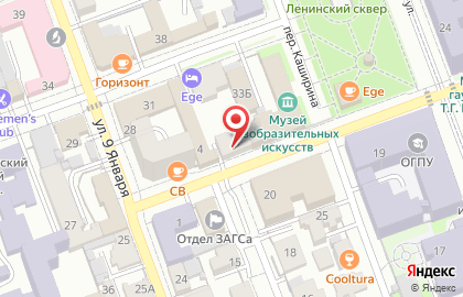 Управление по ГО, ЧС и пожарной безопасности на карте