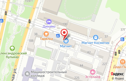 Супермаркет Магнит на Одесской на карте