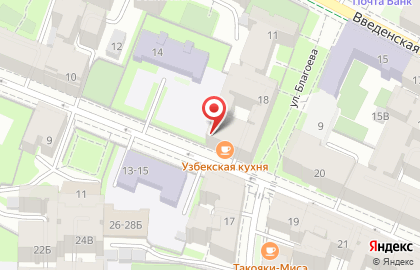 Чайхана Восток в Петроградском районе на карте