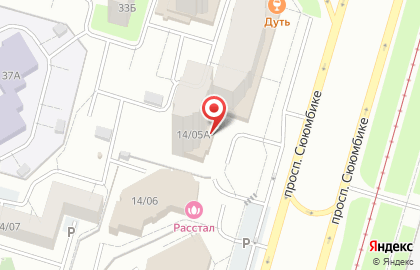 Банкомат ВТБ на проспекте Хасана Туфана на карте