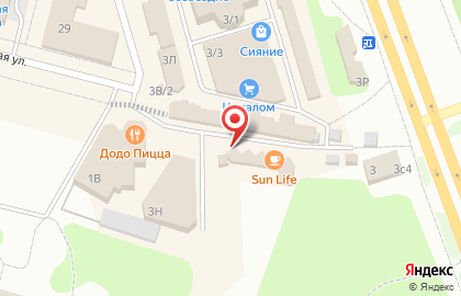 Киоск напитков на карте