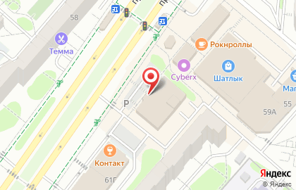 ТЦ Планета в Нижнекамске на карте