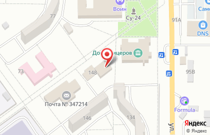 Гостиница в Ростове-на-Дону на карте