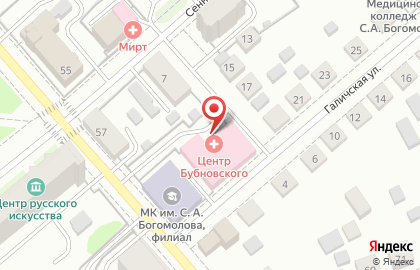 Центр доктора С.М. Бубновского на карте