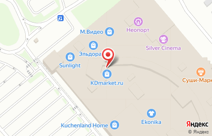 Офис продаж Билайн в Калининграде на карте