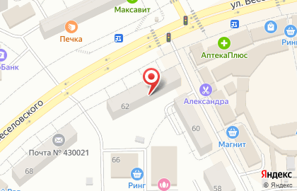 Кнопка на карте