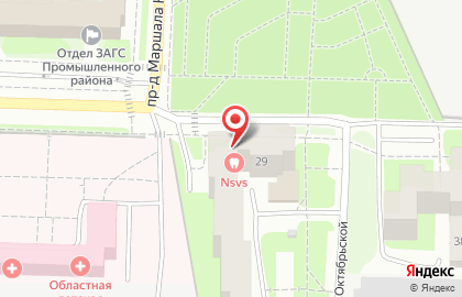 Стоматологическая клиника Nsvs в проезде Маршала Конева на карте
