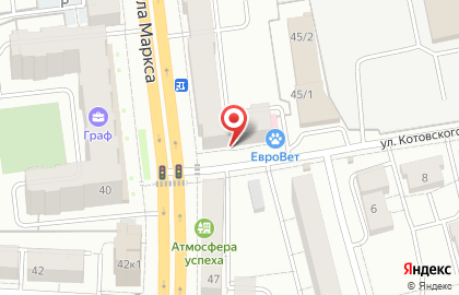 Ателье в Омске на карте