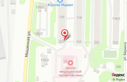 Парикмахерская Любимая в Петропавловске-Камчатском на карте