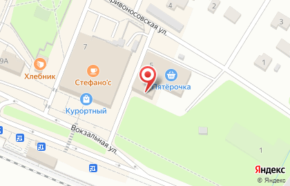 Супермаркет Пятёрочка в Санкт-Петербурге на карте