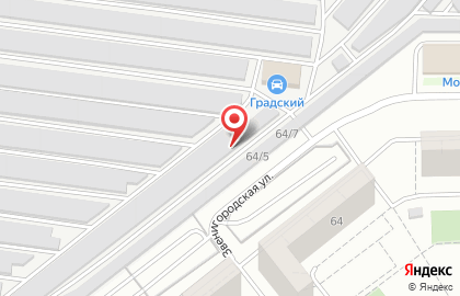 Магазин автозапчастей Вектор на Звенигородской улице на карте