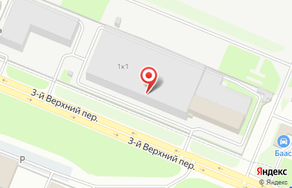 Магнолия в 3-м Верхнем переулке на карте
