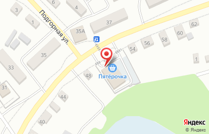 Супермаркет Пятёрочка в Рязани на карте