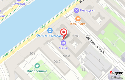 Хостел Mariel на карте