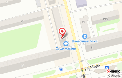 Магазин японской кухни Суши Мастер на улице 50 лет ВЛКСМ на карте