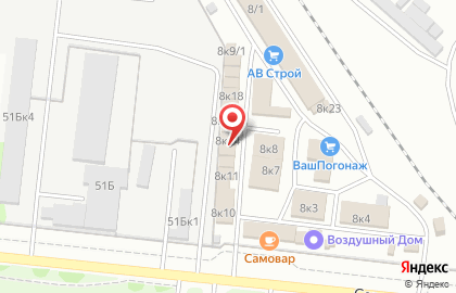 Магазин-склад строительных и отделочных материалов на площади Карла Маркса на карте