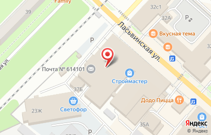 Мастерская ключей на Ласьвинской улице на карте