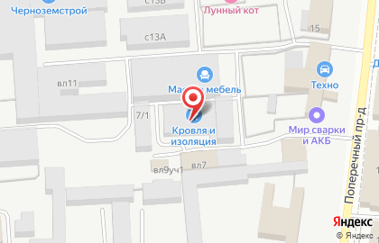 Упаковка и сервис-Черноземье в Правобережном районе на карте