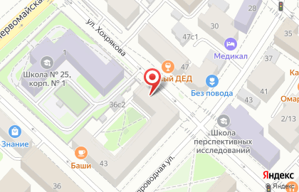 Туристическая фирма Горячие туры на улице Хохрякова на карте
