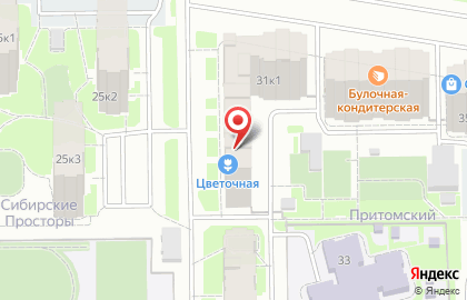 Магазин детских товаров LilKid на Притомском проспекте на карте