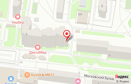 Дистрибьюторский центр Amway на Московском бульваре на карте