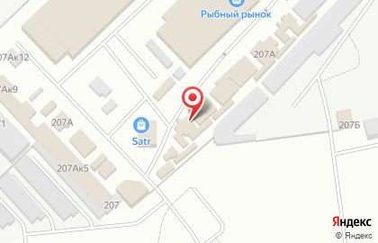 Магазин по продаже рыбы на улице 10 лет Октября на карте