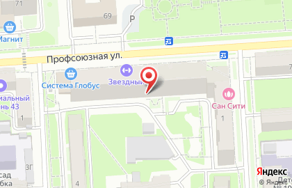 Клуб ветеранов им. И.И. Попова на карте