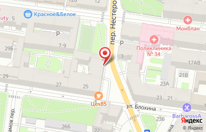 Салон Thai House на метро Спортивная на карте