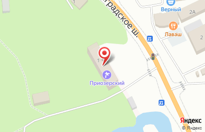 Приозерский Военный Санаторий на карте