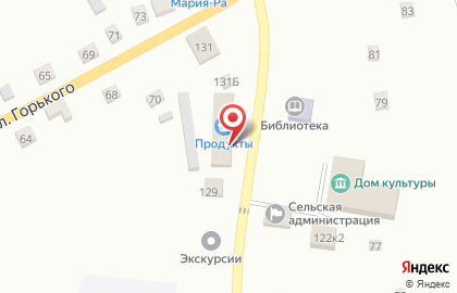 Продуктовый магазин Успех на Октябрьской улице на карте