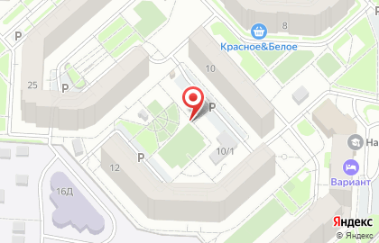 Автостоянка в Красноярске на карте