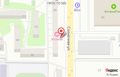 Туристическая фирма Ника в Курчатовском районе на карте