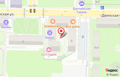 Салон красоты Вуаля-Нью в Санкт-Петербурге на карте