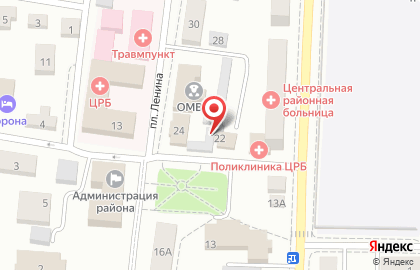 Отделение вневедомственной охраны, МВД России по Рыбновскому району на карте