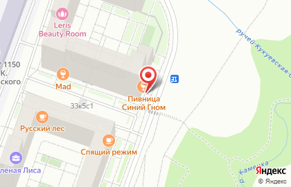 Бар Синий гном на карте
